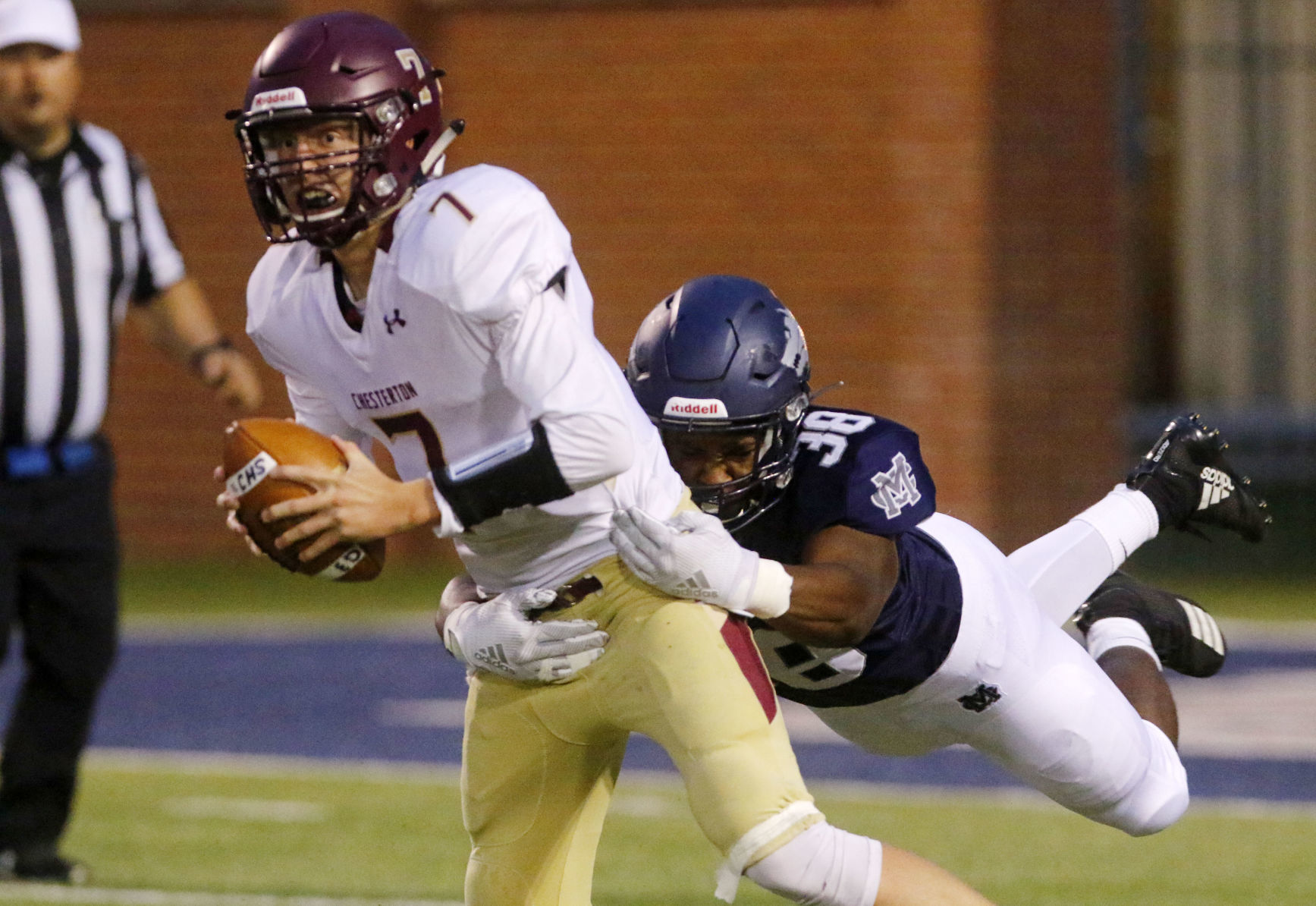 Chesterton at Michigan City football